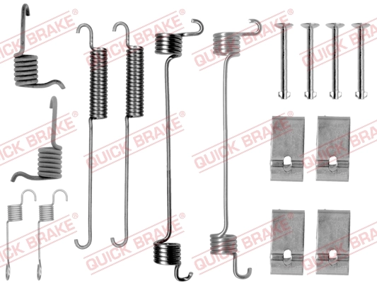 Accessory Kit, brake shoes